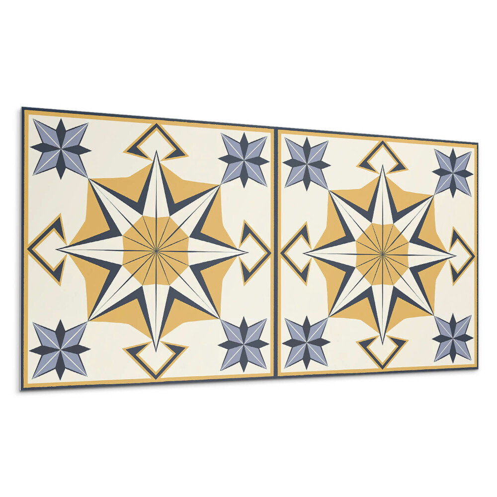 Panel pcv Wzór kompasu z gwiazdami