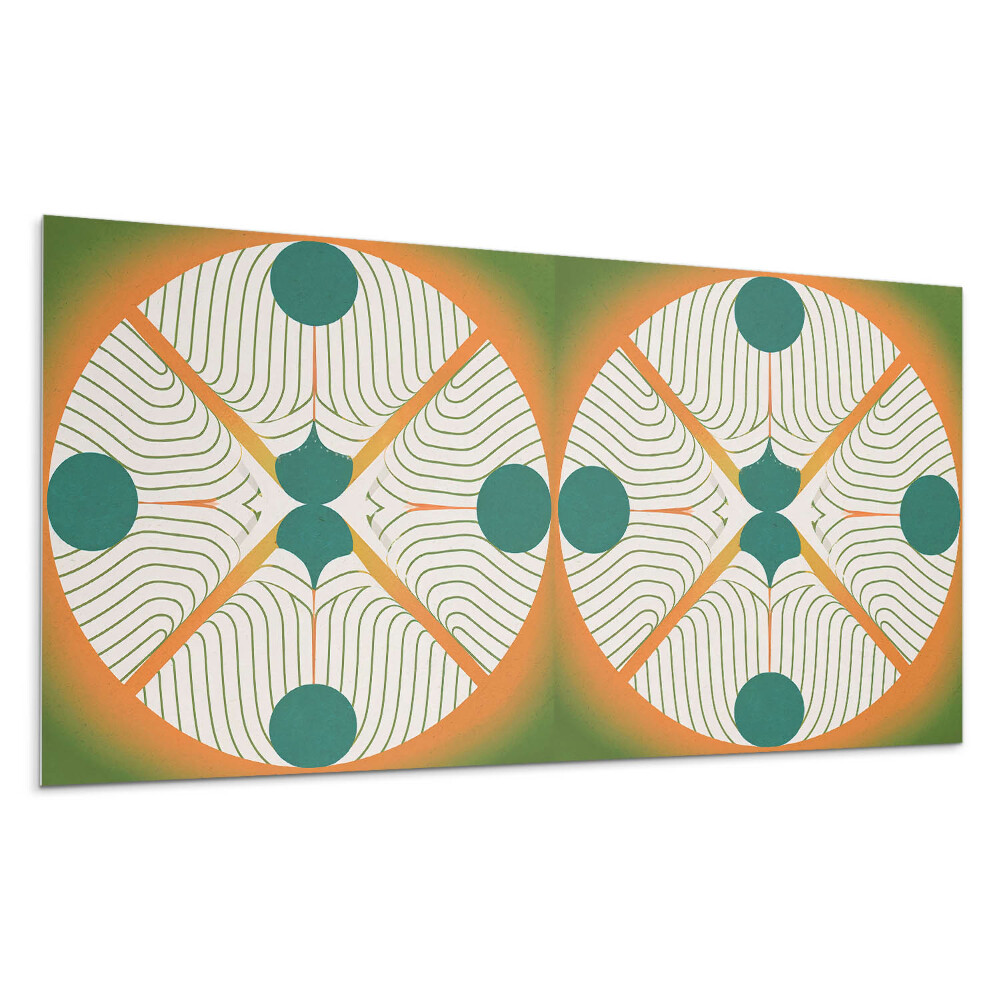 Panel na ścianę Abstrakcyjny wzór okrągły