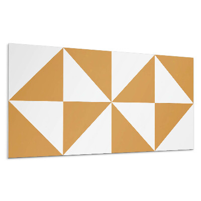 Panel na ścianę Geometryczne trójkąty w kwadratach