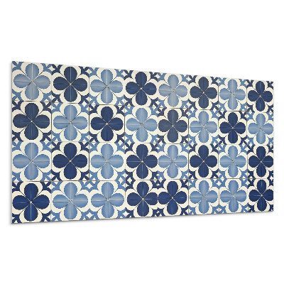 Panel pcv Geometryczny wzór kwiatowy