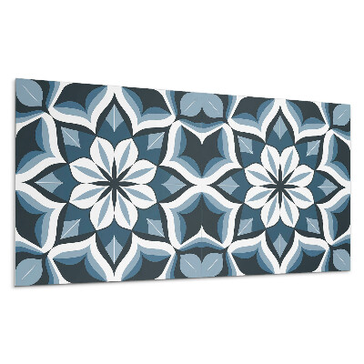 Płyta na ścianę Motyw kwiatowy w symetrii