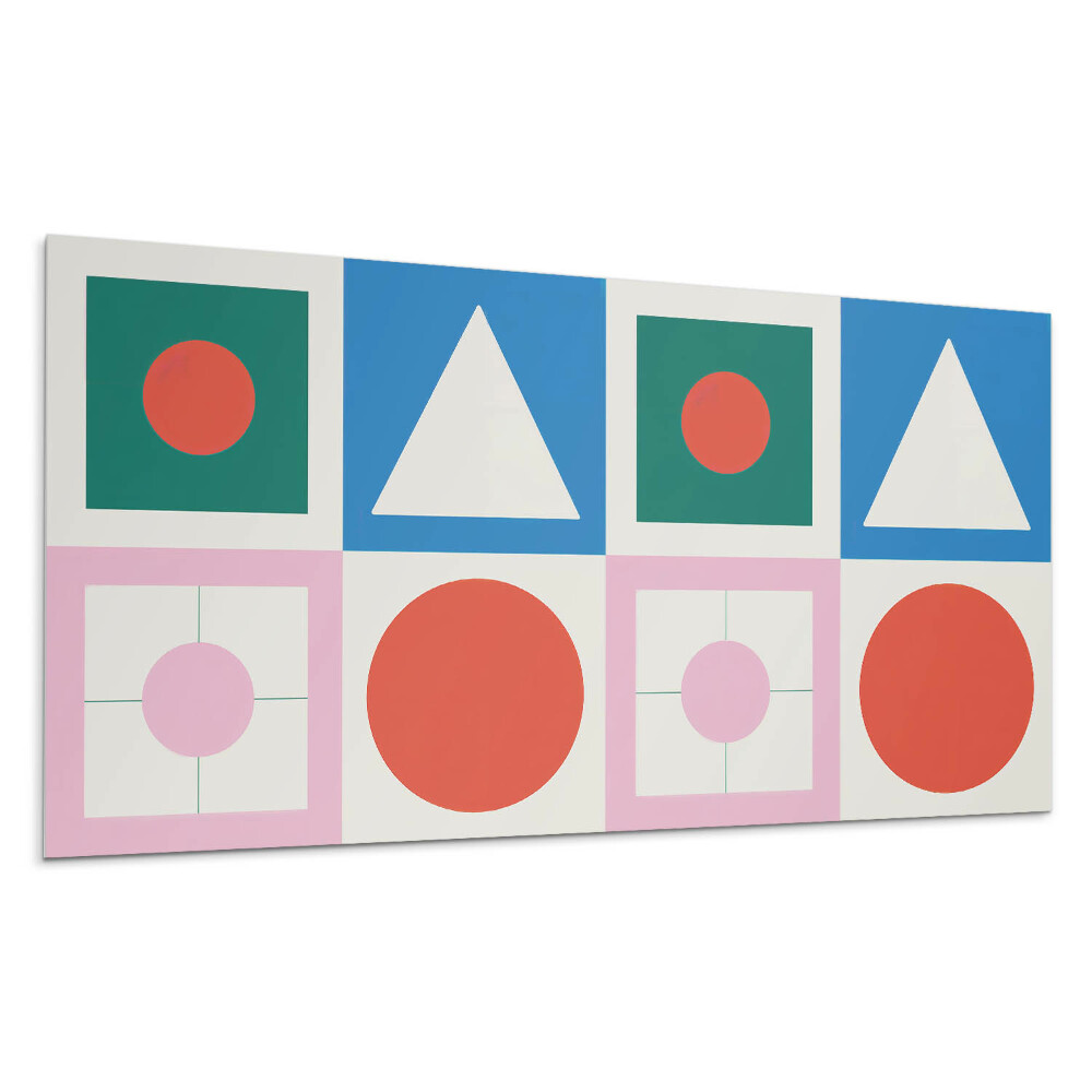 Panel na ścianę Geometria w kontrastach