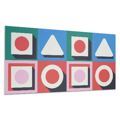 Panel ścienny Geometria z cieniami