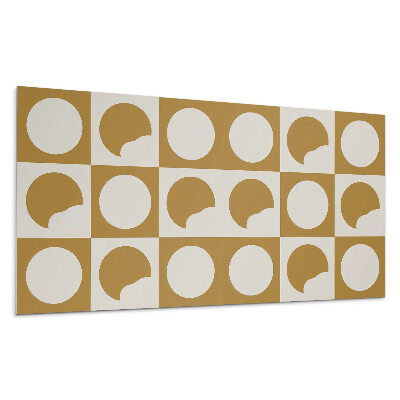 Płyta na ścianę Abstrakcyjne koła z ubytkami