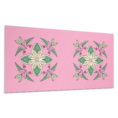 Panel ścienny Kwiatowy wzór z liśćmi