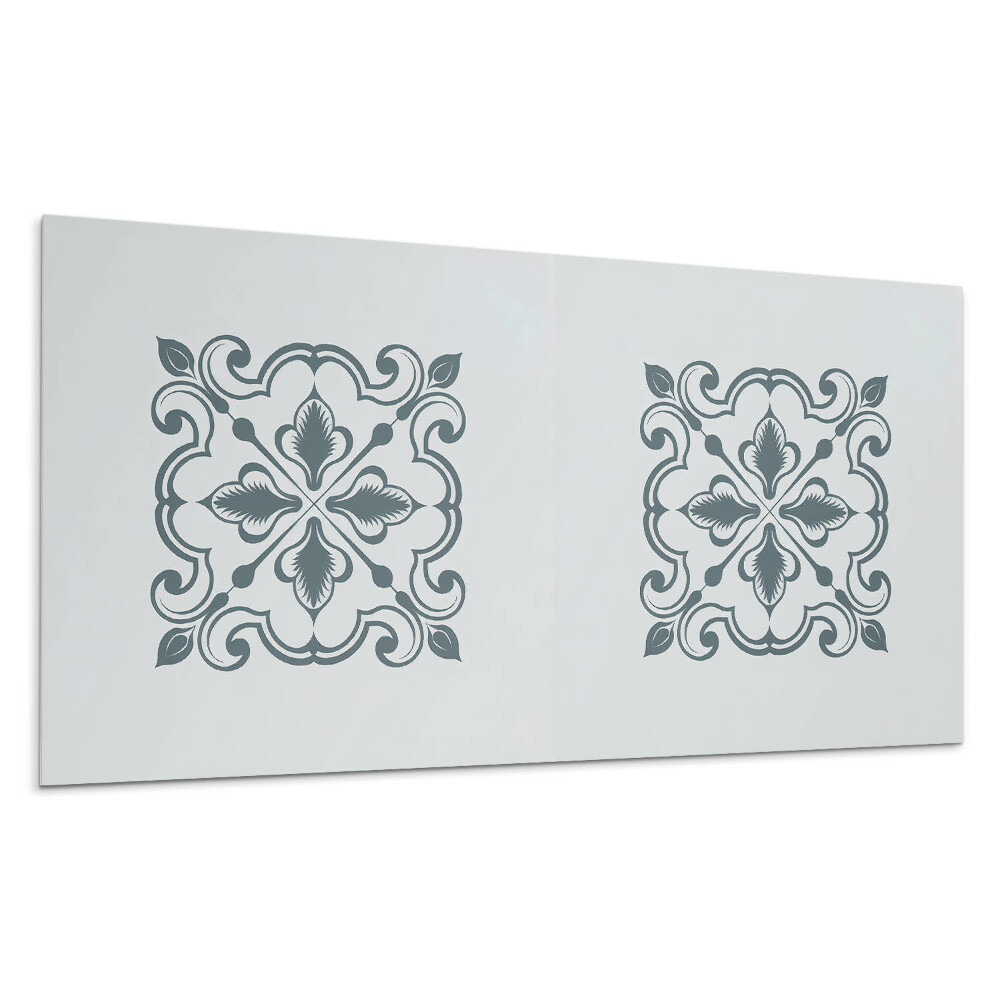 Płyta na ścianę Wzór roślinny z ornamentami