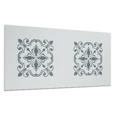 Płyta na ścianę Wzór roślinny z ornamentami