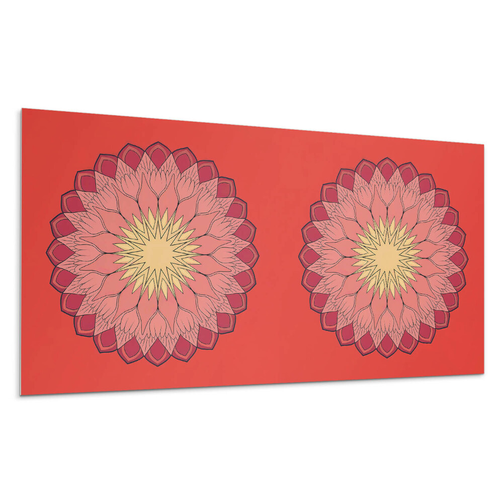 Panel pcv Kwiatowy mandala wzór