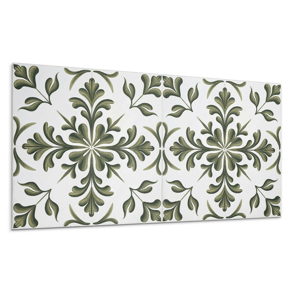 Płyta na ścianę Wzór roślinny na tle