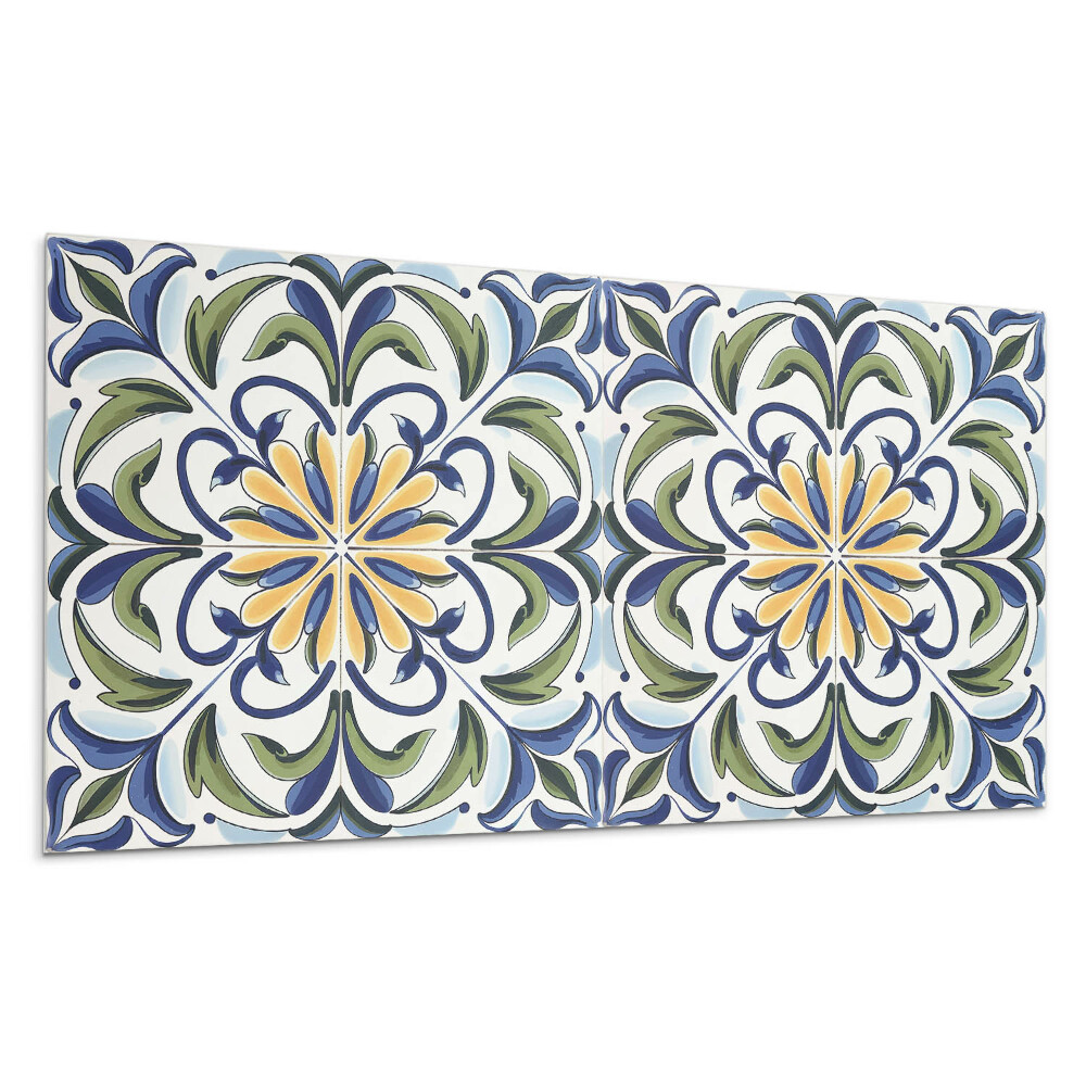 Panel pcv Wzór roślinny z kwiatami