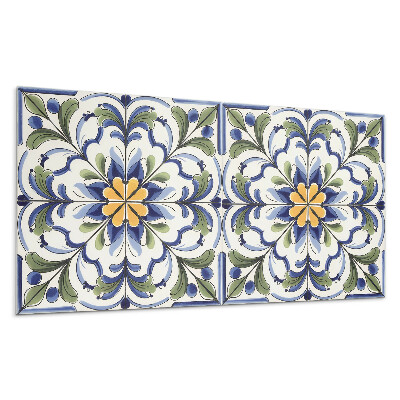 Panel na ścianę Kwiatowy wzór ceramiczny