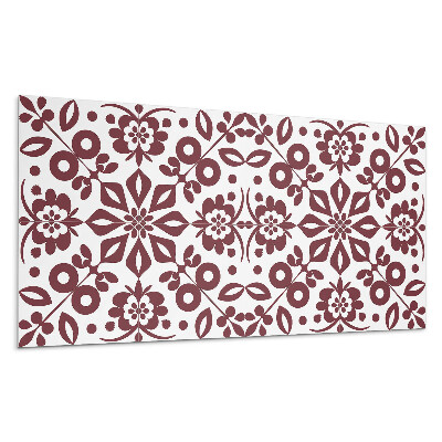 Panel pcv Kwiatowy wzór z liśćmi