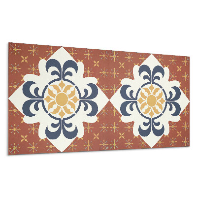 Panel na ścianę Wzór z kwiatowym motywem