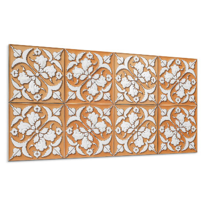 Płyta na ścianę Wzór z kwiatowymi motywami