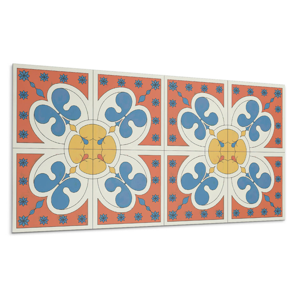 Panel ścienny Stylowy wzór kwiatowy