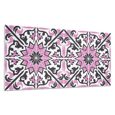 Płyta pcv na ścianę Wzór kwiatowy z ornamentami