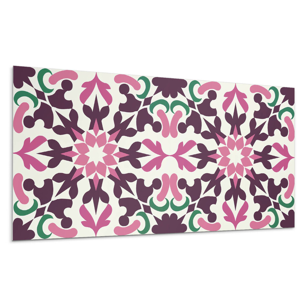 Panel pcv Symetryczny wzór roślinny