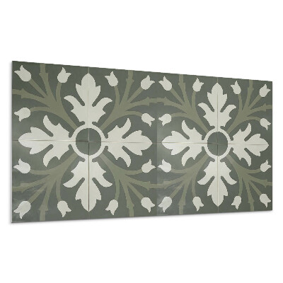 Panel na ścianę Wzór roślinny na płytkach