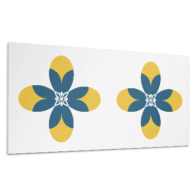 Panel ścienny Kwiatowy wzór symetryczny