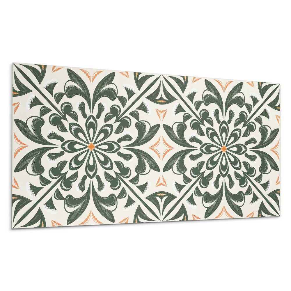 Panel ścienny Wzór kwiatowy z liśćmi