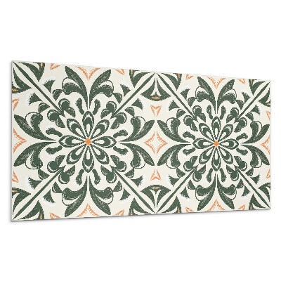 Panel ścienny Wzór kwiatowy z liśćmi