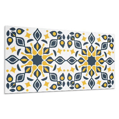 Panel pcv Wzór kwiatowy z symetrią