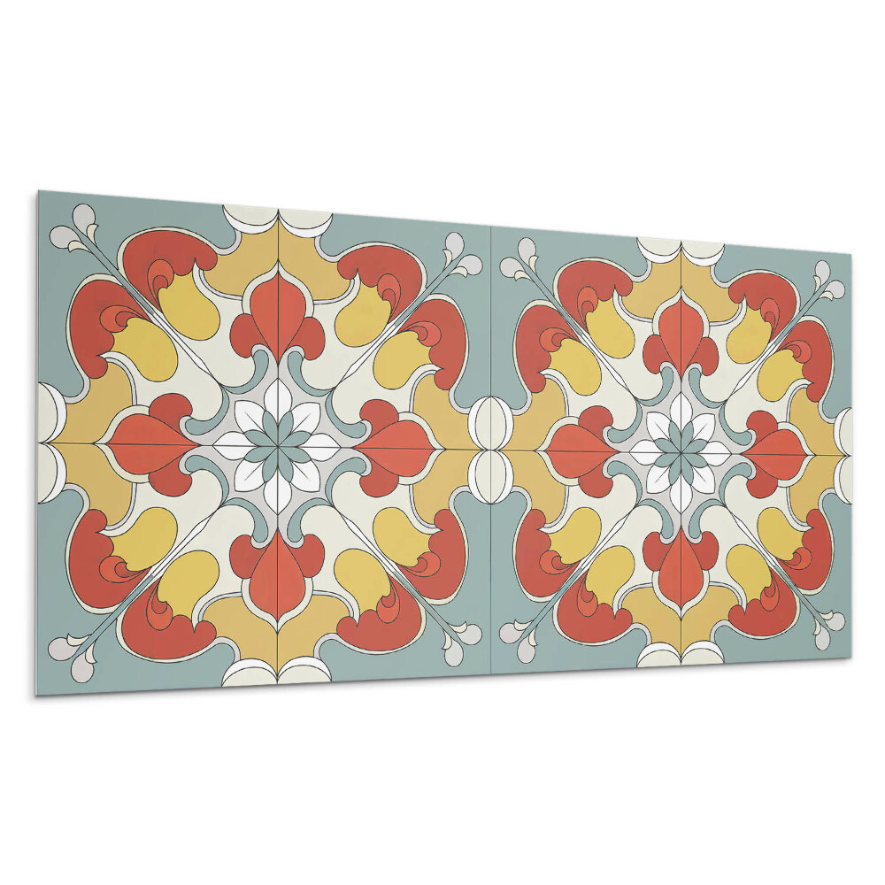 Panel na ścianę Kwiatowy wzór mandali