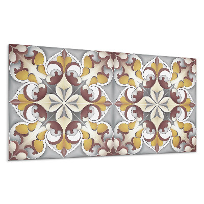 Płyta na ścianę Kwiatowy wzór mozaiki