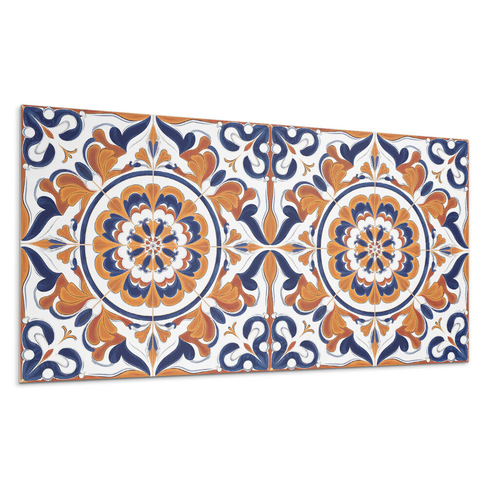 Panel na ścianę Kwiatowy wzór w okręgu