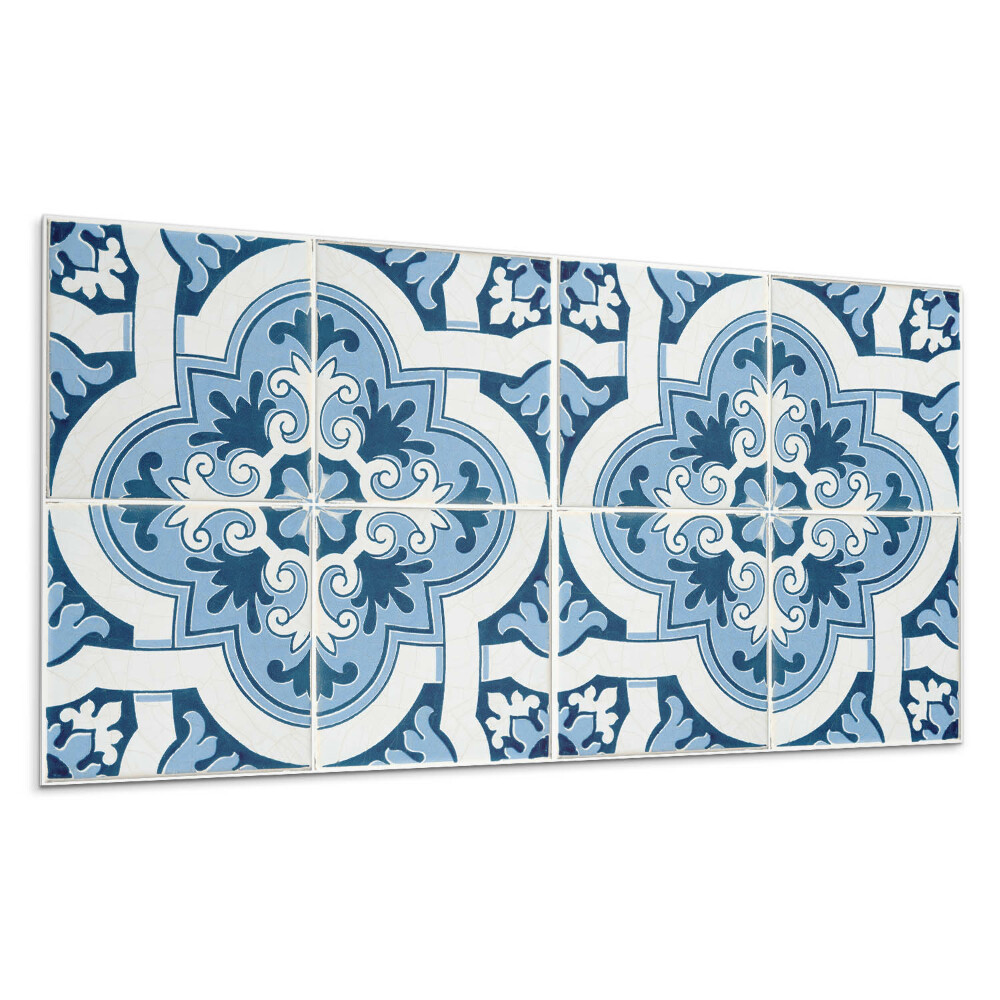 Płyta na ścianę Wzór kafli z ornamentami