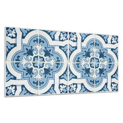 Płyta na ścianę Wzór kafli z ornamentami