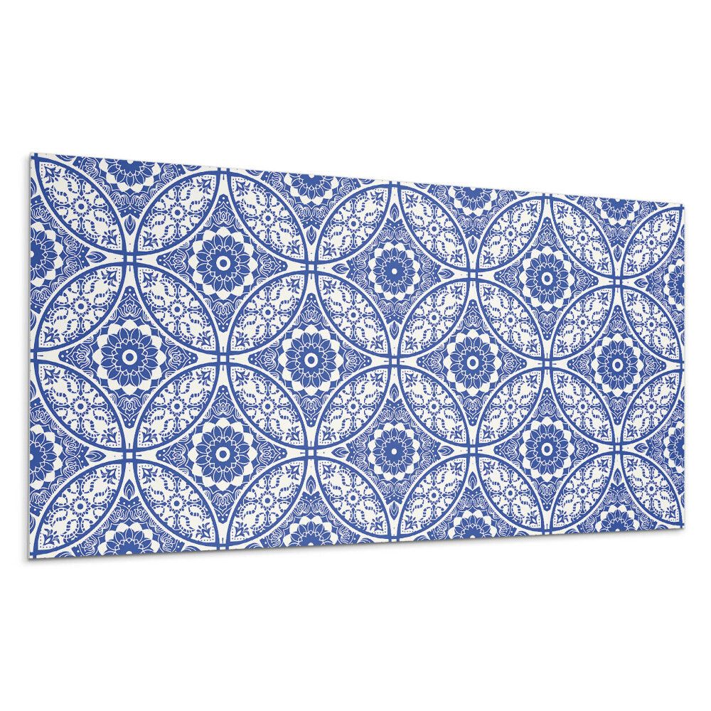 Płyta pcv na ścianę Wzór kwiatowych motywów