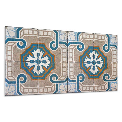 Płyta pcv na ścianę Wzór mozaiki z ornamentami