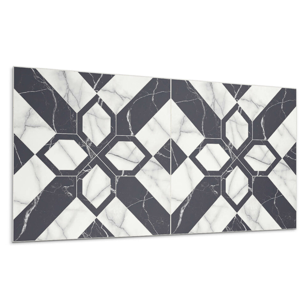 Panel ścienny Geometryczny wzór marmurowy