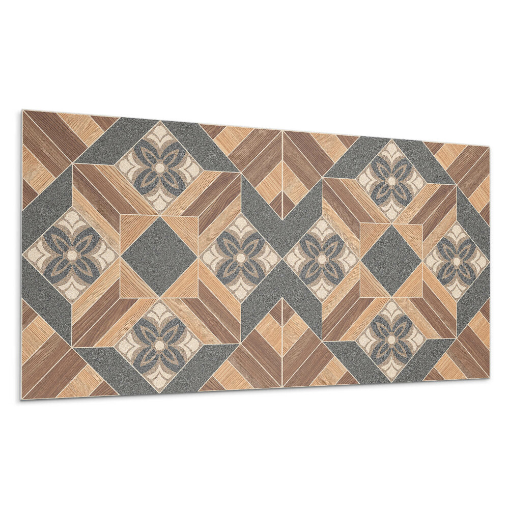 Panel na ścianę Wzór z kwiatowymi motywami