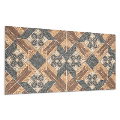 Panel na ścianę Wzór z kwiatowymi motywami