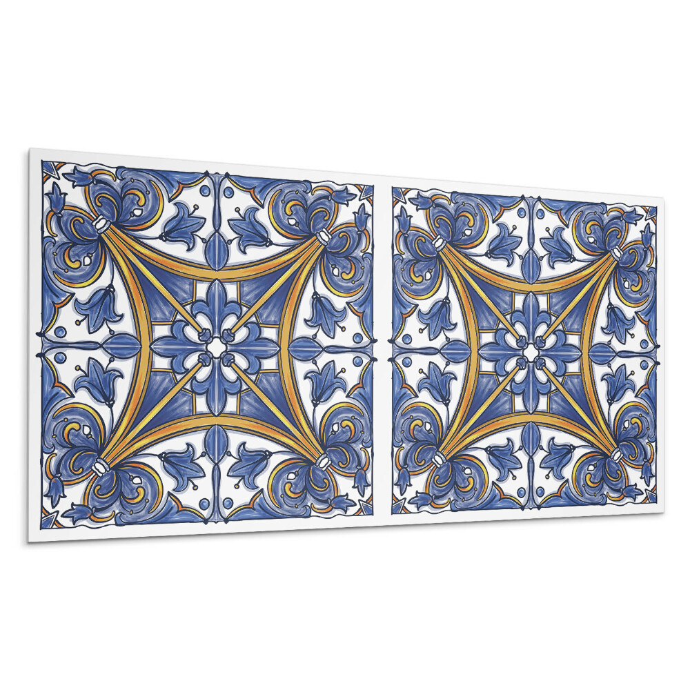 Panel ścienny Wzór roślinny z ornamentami