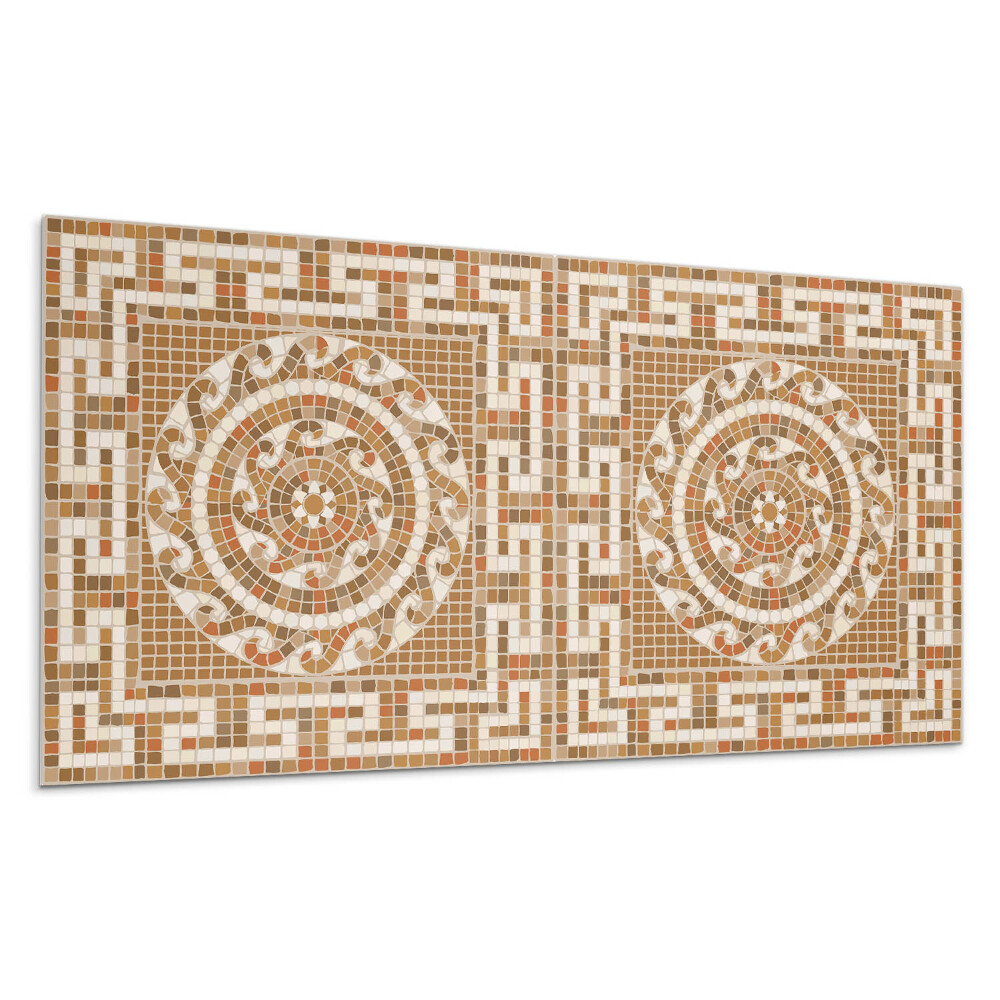 Płyta pcv na ścianę Mozaika z wzorem kołowym