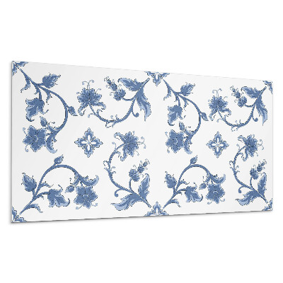 Panel ścienny Kwiatowy wzór na tle