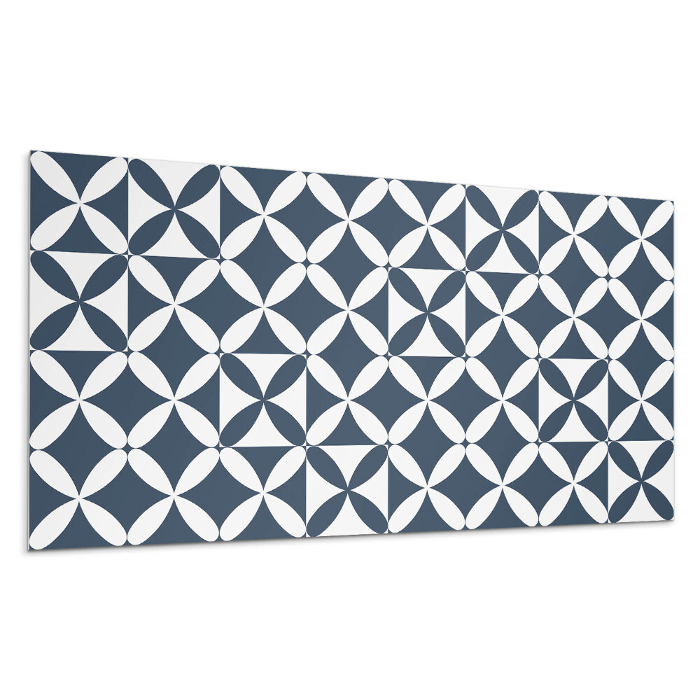 Panel pcv Geometryczny wzór kwiatów