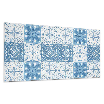 Panel ścienny Wzór kwiatowy w kafelkach