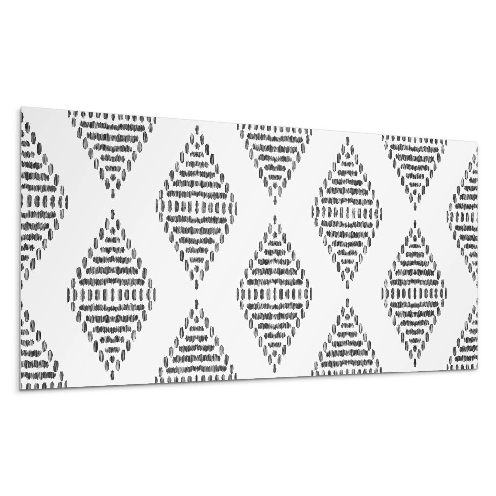 Panel ścienny Wzór diamentowy w siatce