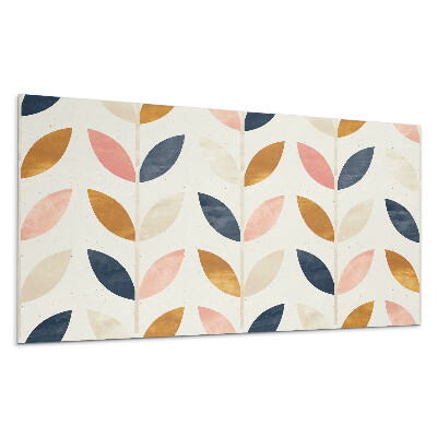 Panel pcv Wzór liści w rzędach