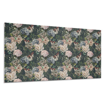 Panel pcv Kwiatowy wzór na tle