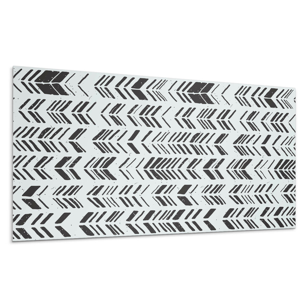 Płyta na ścianę Wzór strzałek w rządku