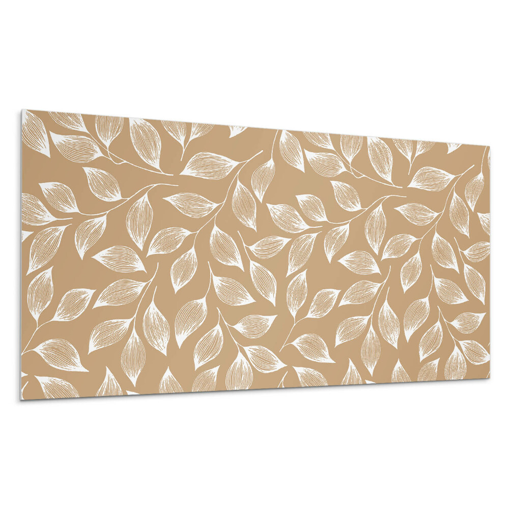 Panel ścienny Liście na tle tekstury