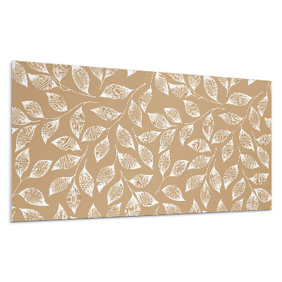 Panel ścienny Liście na tle tekstury