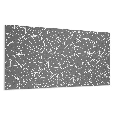 Panel pcv Liście w delikatnym wzorze