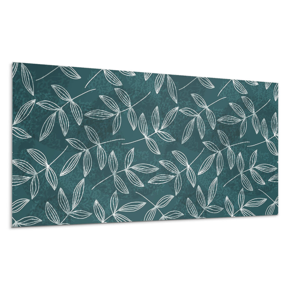 Panel pcv Liście na tle tekstury