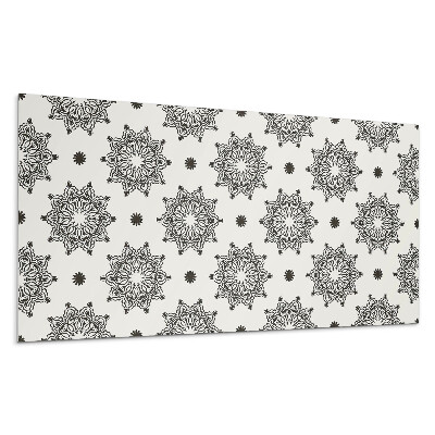 Płyta na ścianę Wzór mandali w siatce